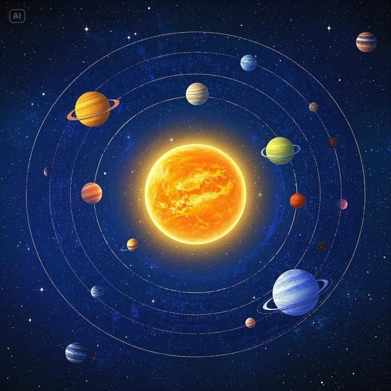 Matahari dan Perannya sebagai Pusat Tata Surya